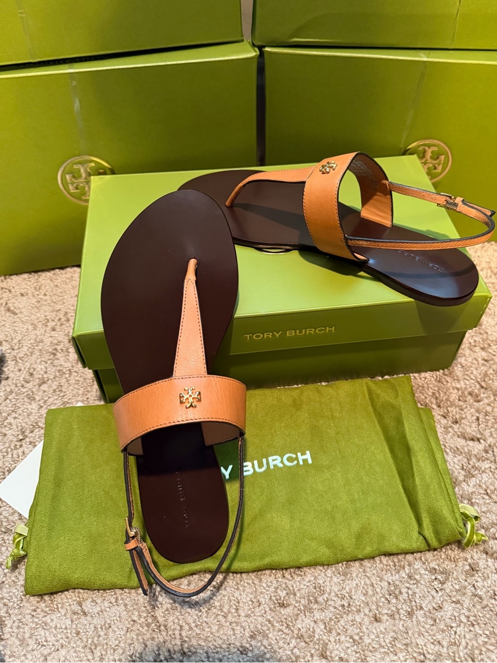 Tory Burch Capri Thong Sandals